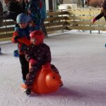 Patinoire à la plage d'Amphion