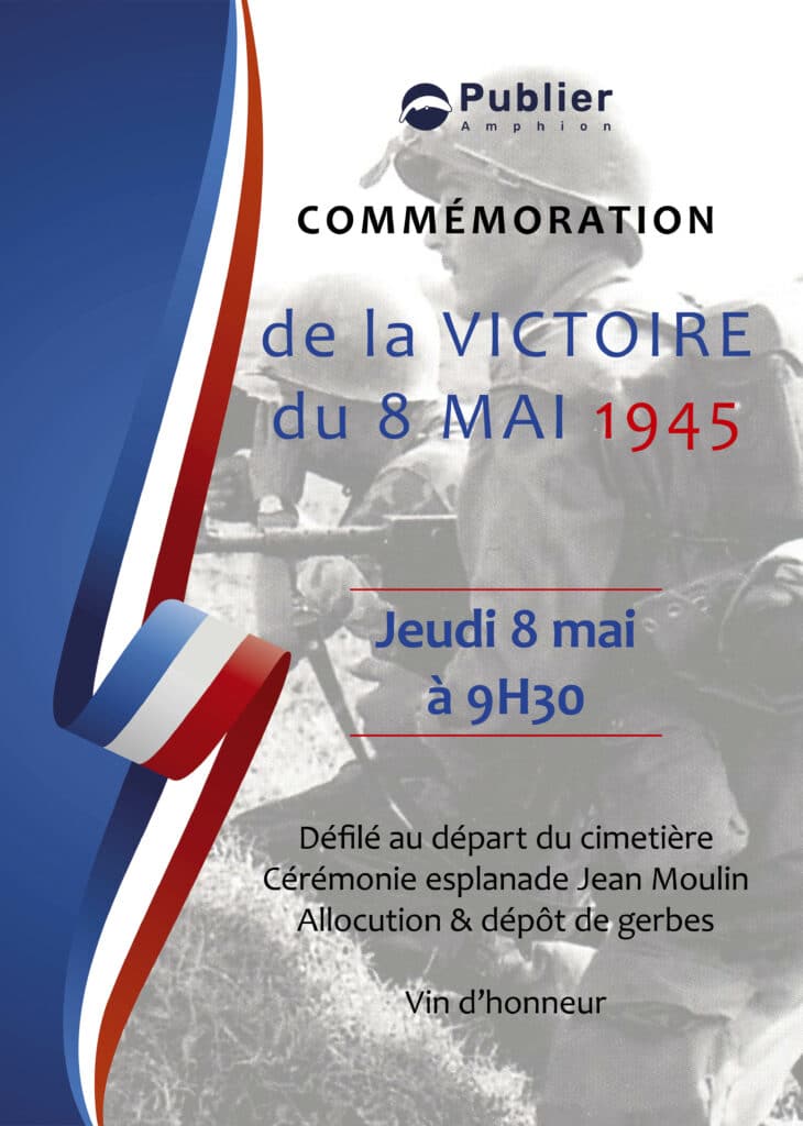 Commémoration de la Victoire du 8 mai 1945 – Publier Associations