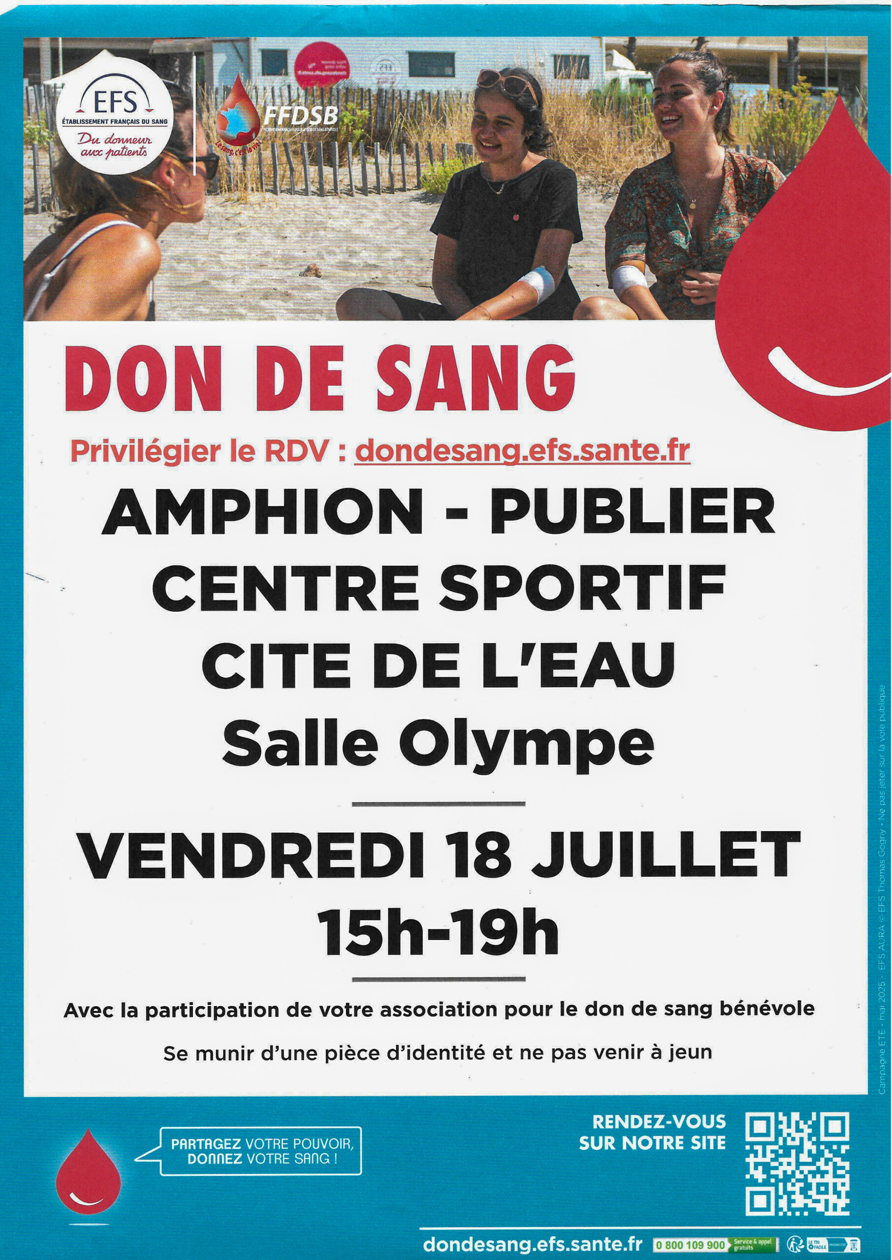COLLECTE DE SANG