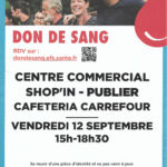 COLLECTE DE SANG avec votre association locale de Publier-Amphion-Marin