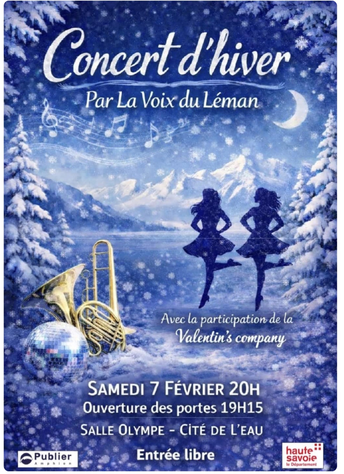 Concert d'hiver par La Voix du Léman