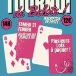 Tournoi de Belote  Association Psychocop's