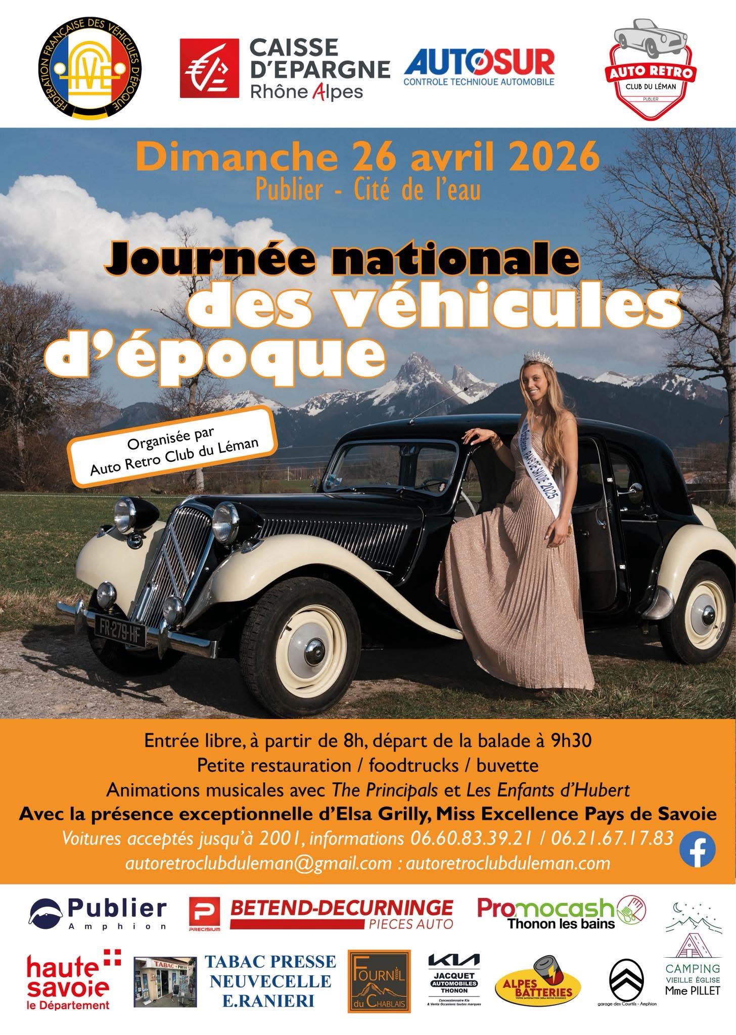 Journée Nationale des Véhicules d'Époque