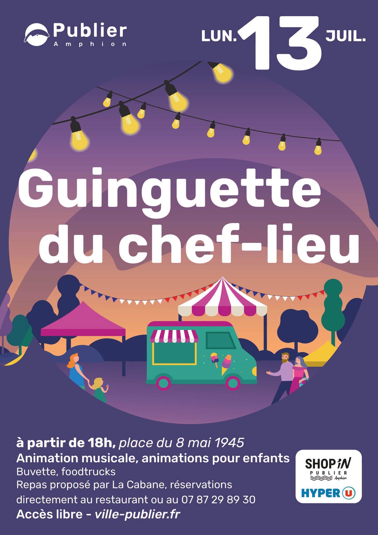 GUINGUETTE AU CHEF LIEU
